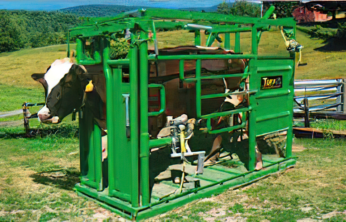 现代化牛固定架让养殖场更加高效优质