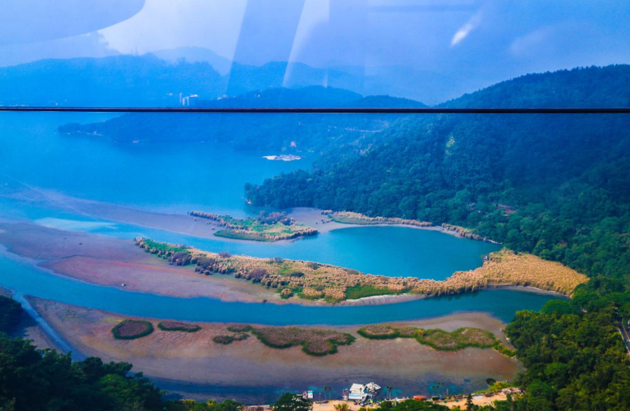 台湾缺水,日月潭干涸,露出湖底让人心痛!