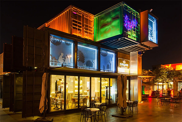 集装箱商业街设计建设优势「集装箱商业街设计」