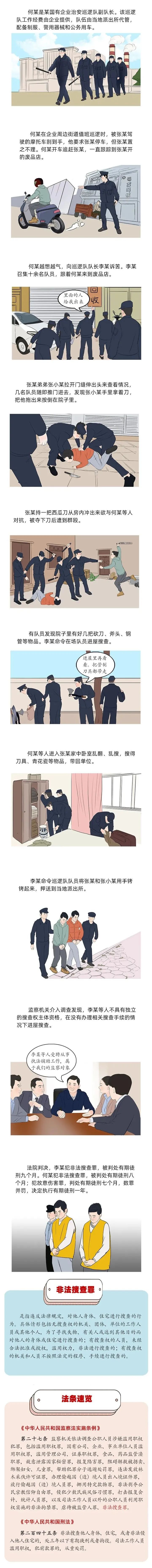 案说101个罪名丨(55)  非法搜查罪