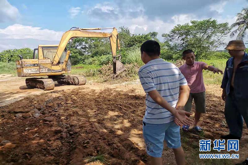 海口美兰:推进农村裸露土地示范村种草绿化行动