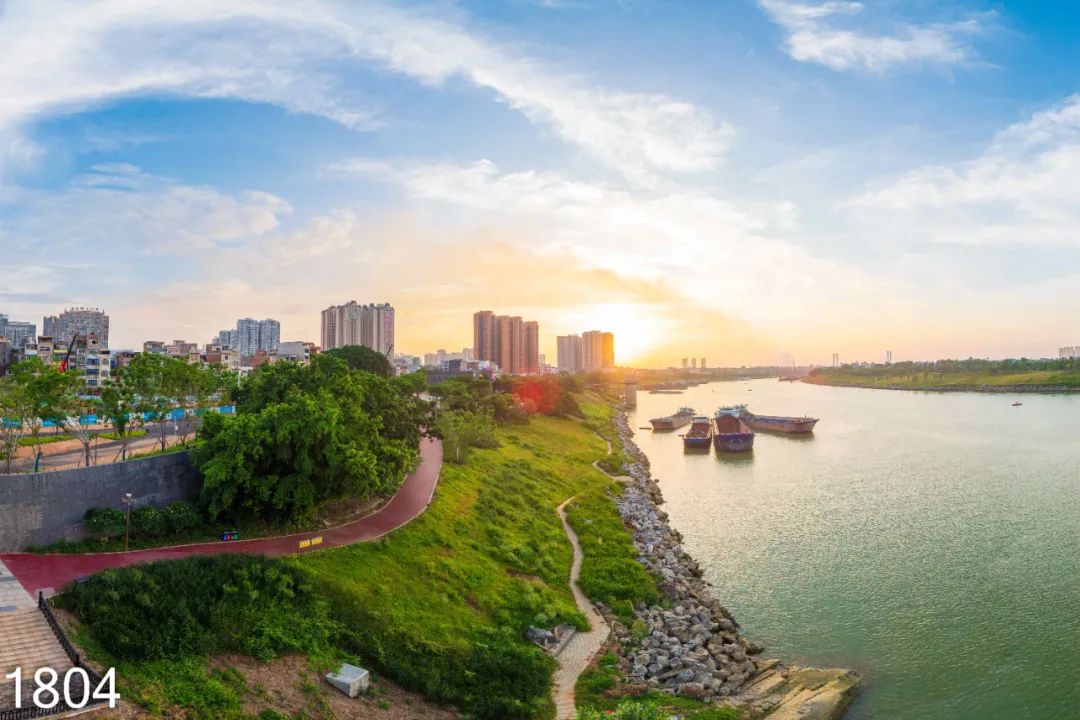 早安,貴港!我在安瀾公園等你