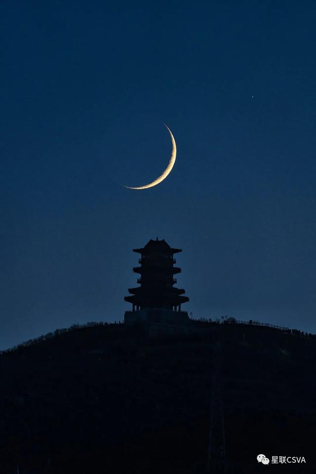 「每日星图」新月