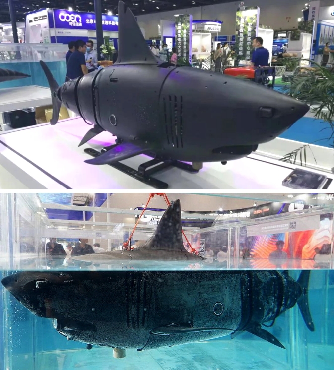 几可乱真的军民两用仿生机器鱼