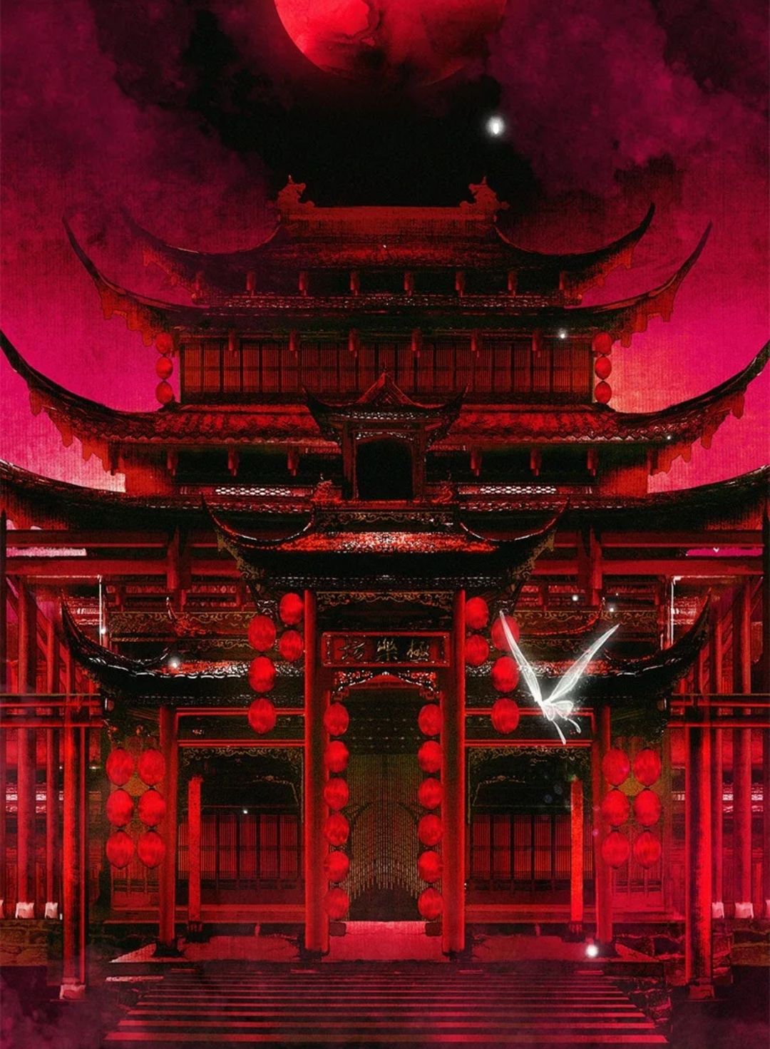 《天官赐福》动画公布明光殿概念图,细节令人"惊吓,期待pv