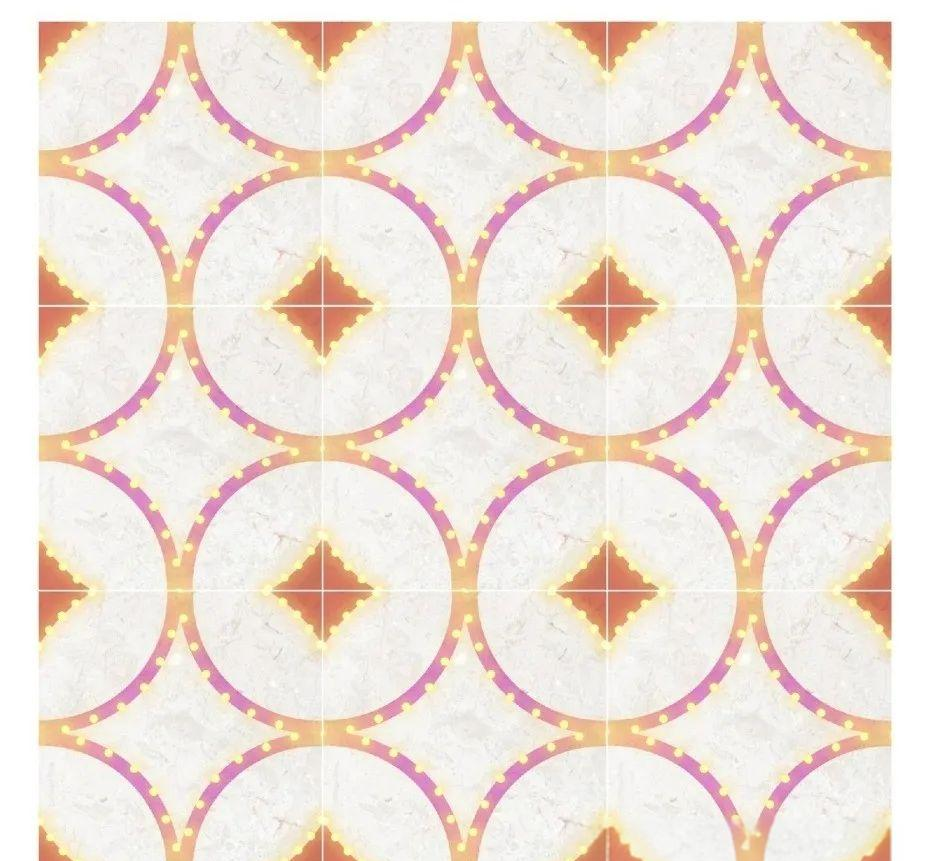 平面图形镶嵌设计的多彩作品欣赏