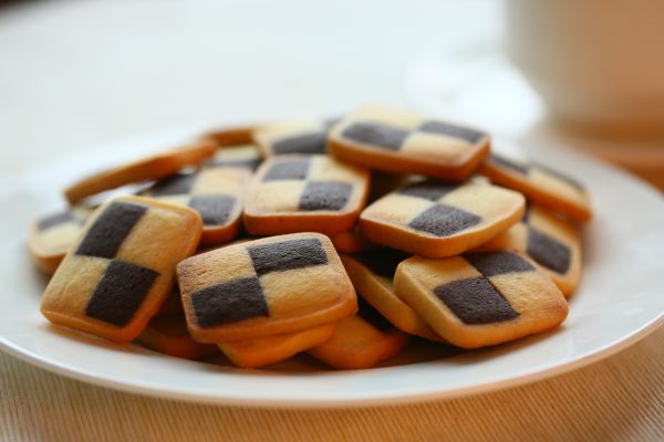 安佳万圣烘焙奇妙夜 棋盘格饼干