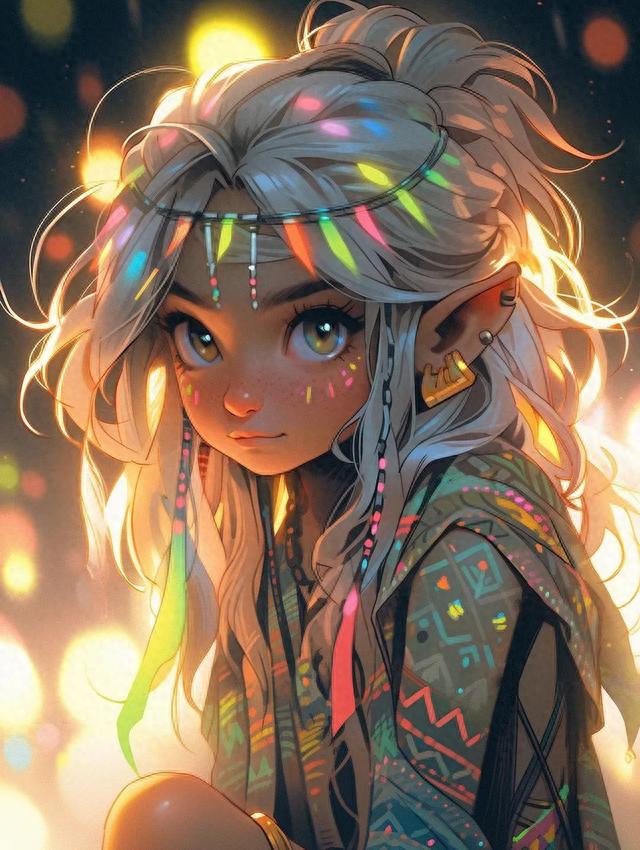 最强二次元动漫绘图工具niji-journey登陆手机,小妹画风不要太美