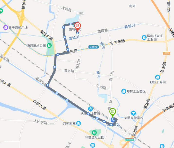 江苏戚墅堰火车站途经公交车线路乘坐点及其运行时间