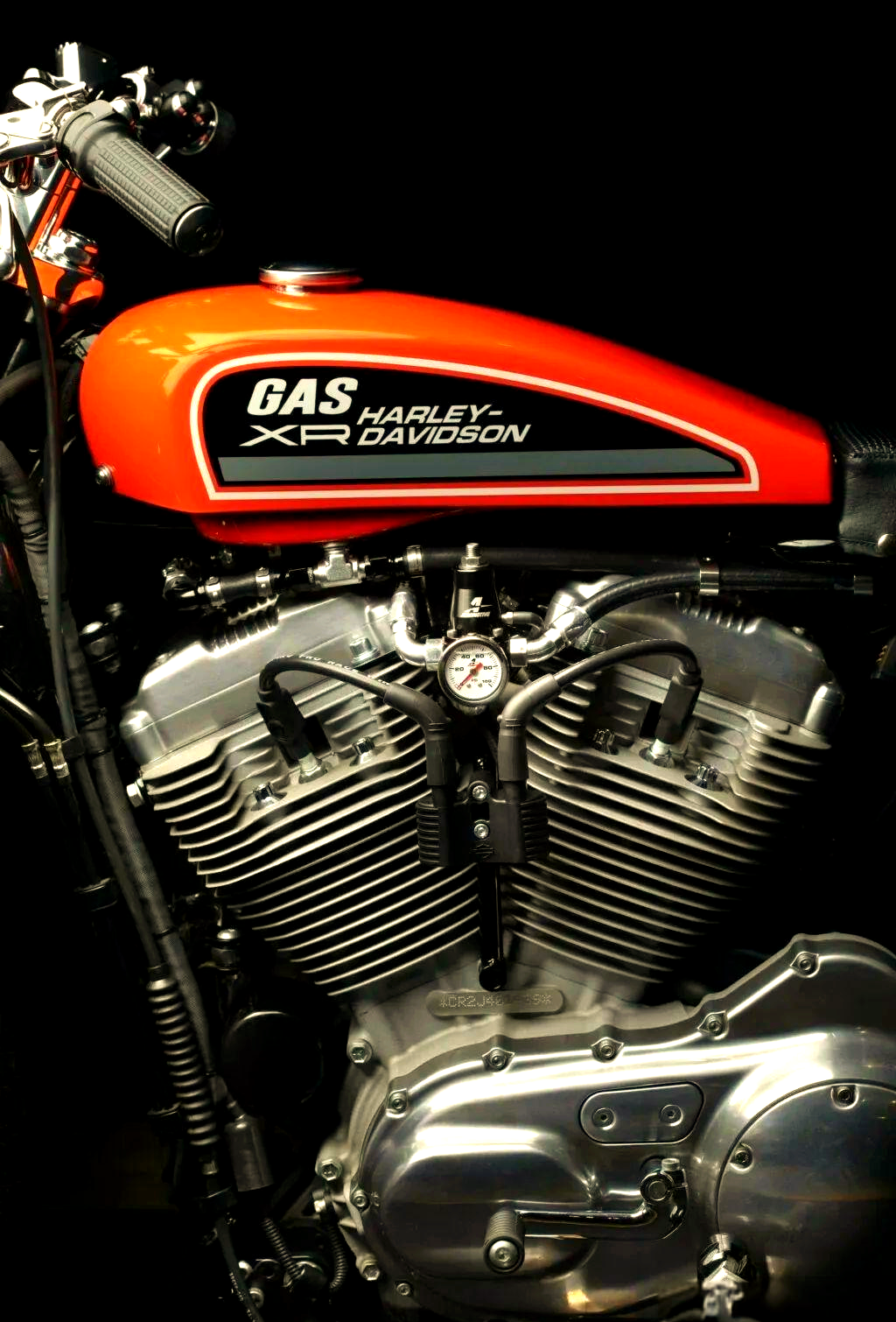 gasoline定制哈雷xr883,赛道与通勤双赢选择