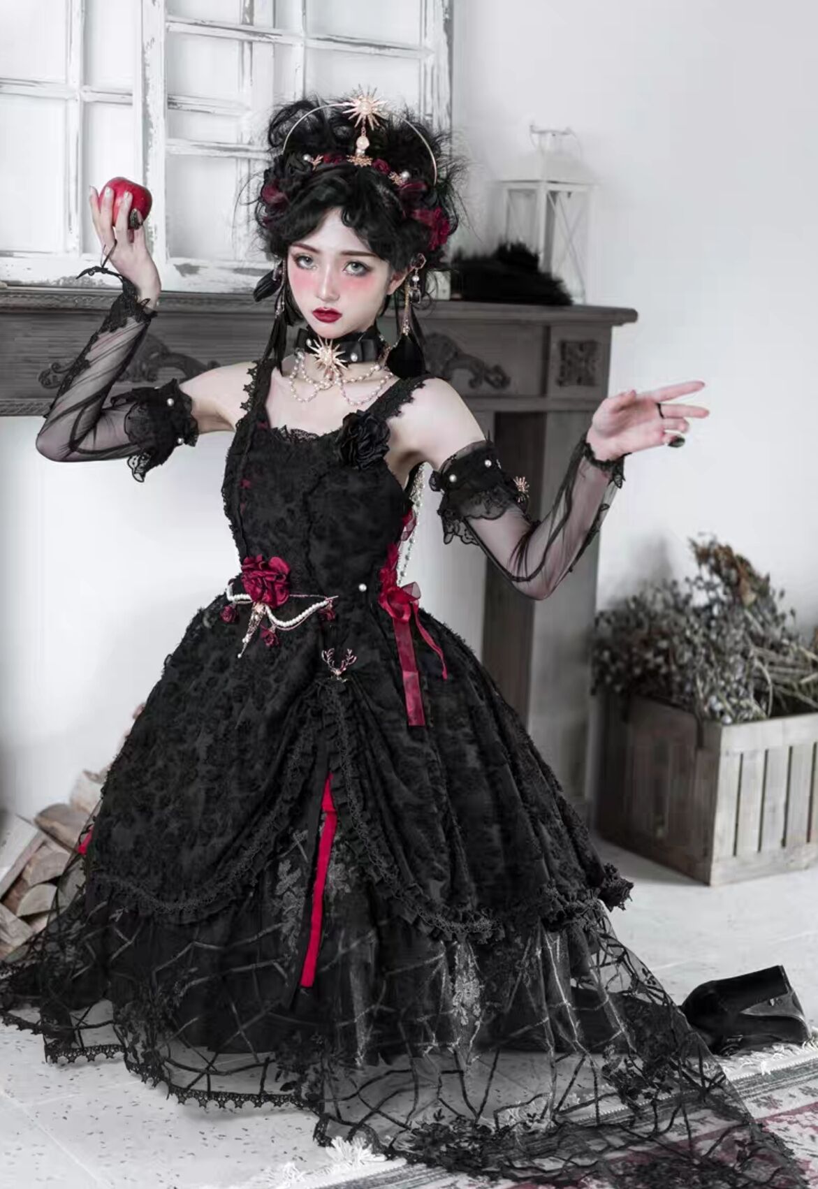 洛丽塔圈子带火了一种裙子叫"苍蝇裙",不仅俏皮洋气,还显端庄