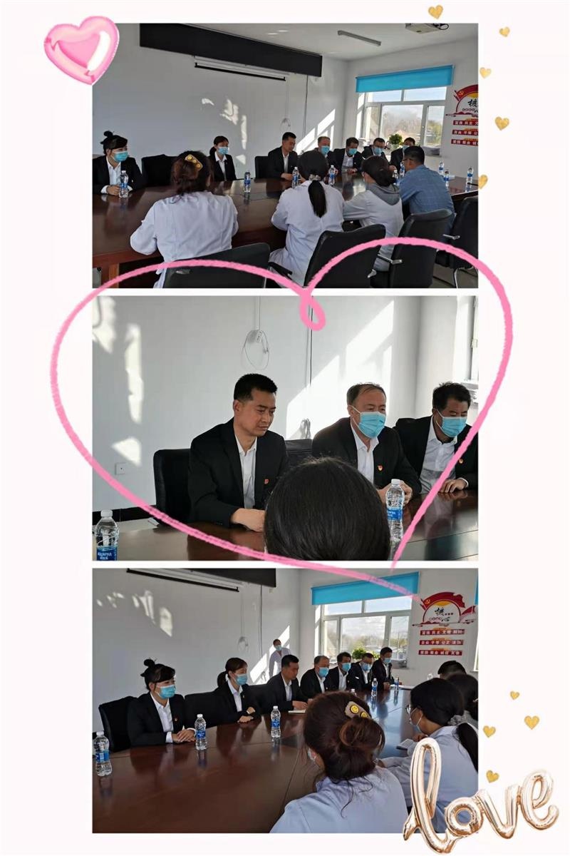 富裕县忠厚乡中心学校党支部联合忠厚乡卫生院党支部开展主题党日活动