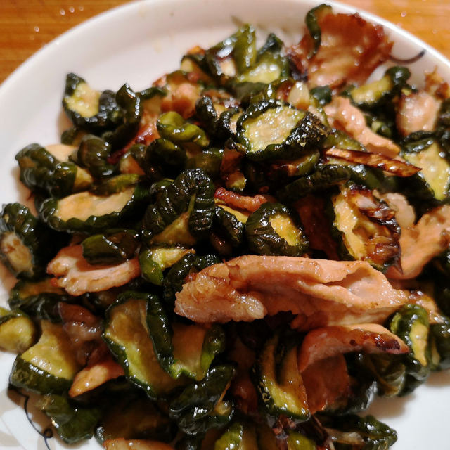 黄瓜干炒肉片,美味家常菜