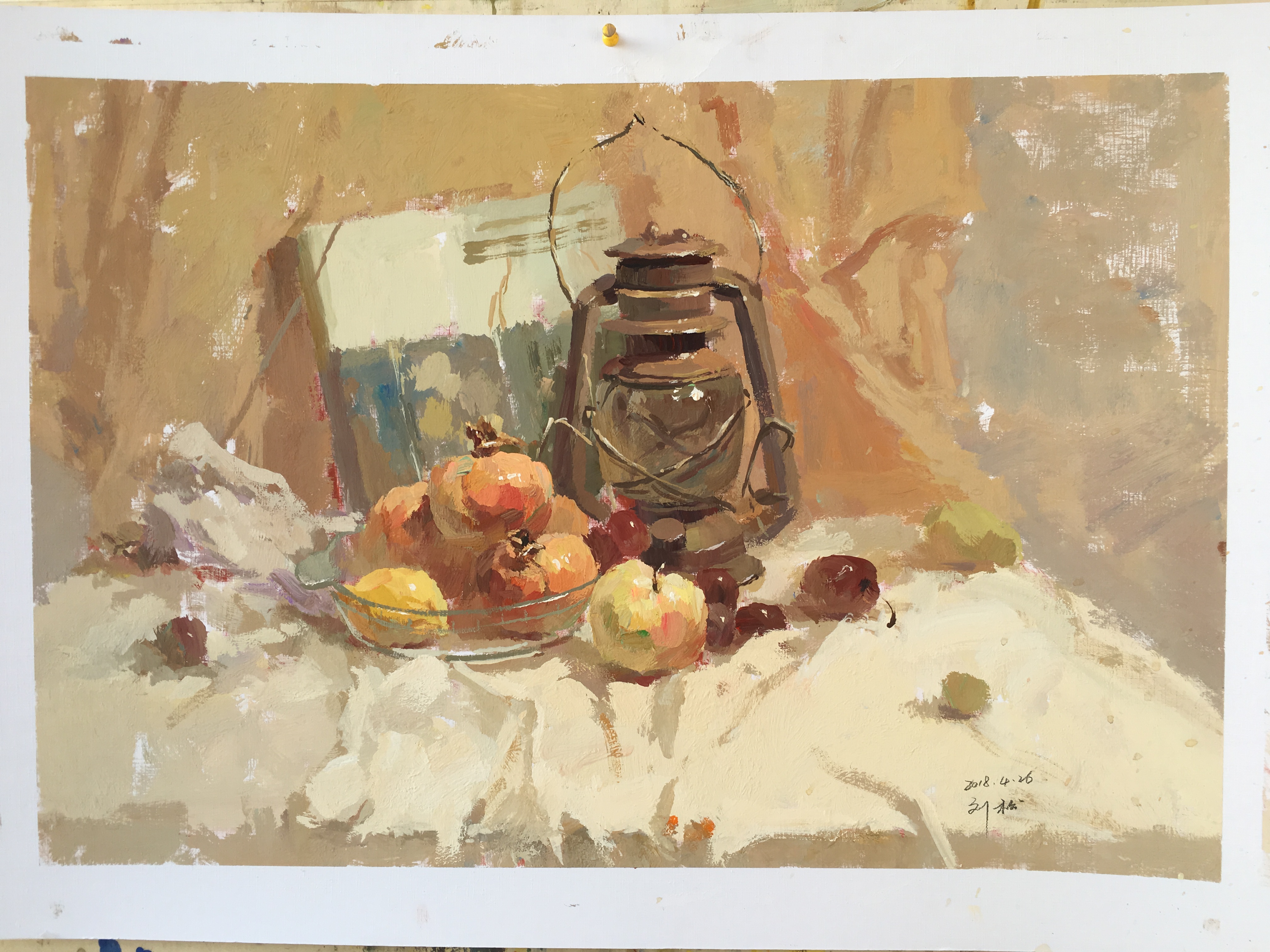 画画学习,画画先学素描