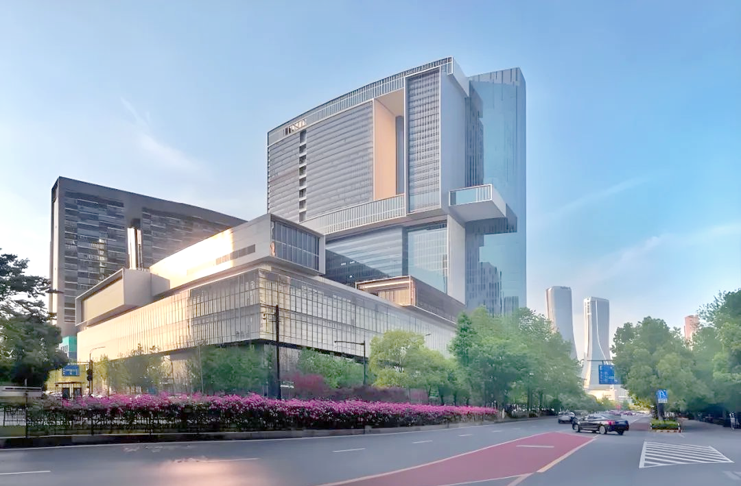 中国杭州高德置地广场:城市中的多元化商业地标