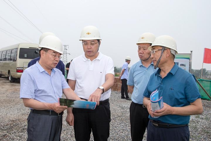 武健鹏实地检查防汛并调研重点水利工程