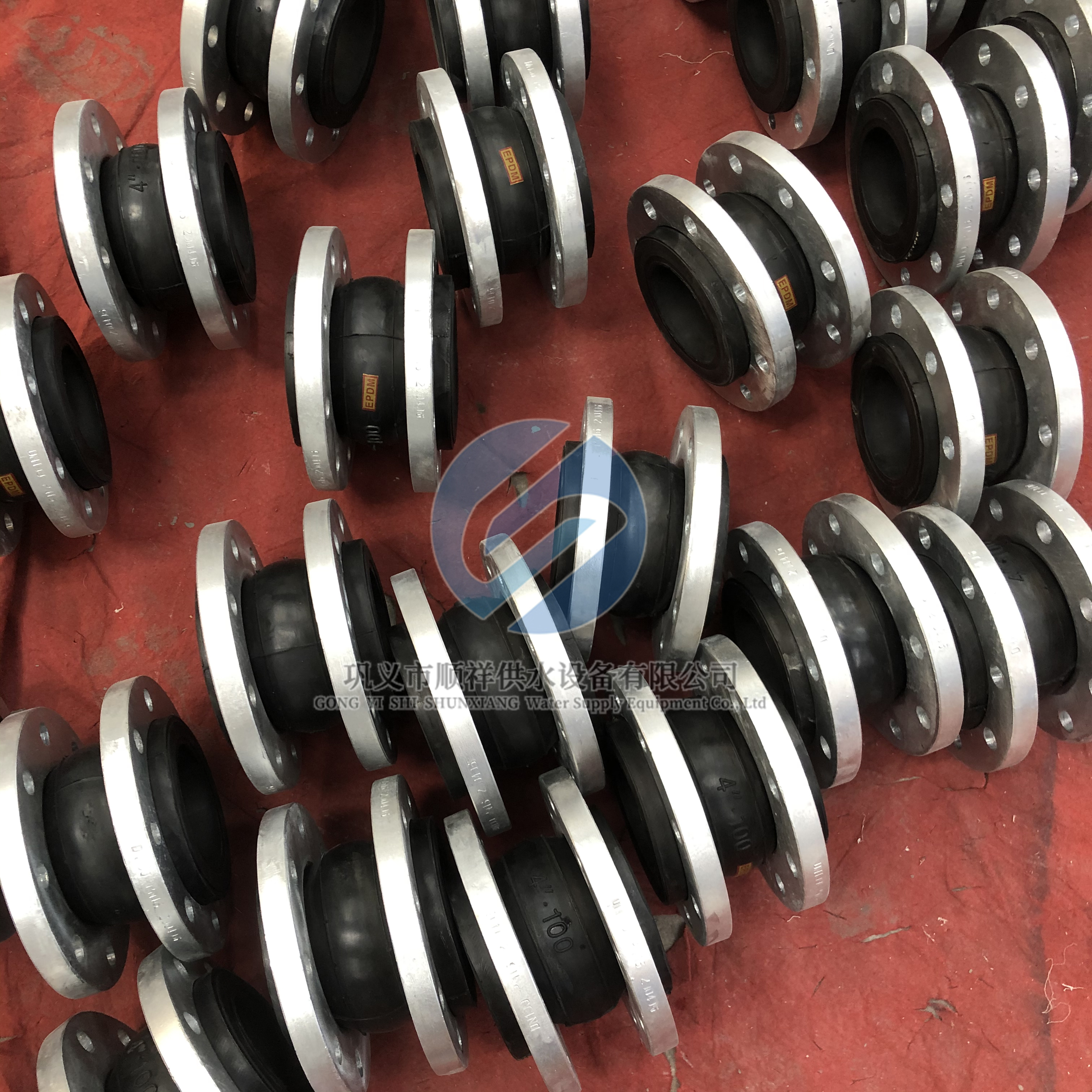 海盐管道输送柔性橡胶接头