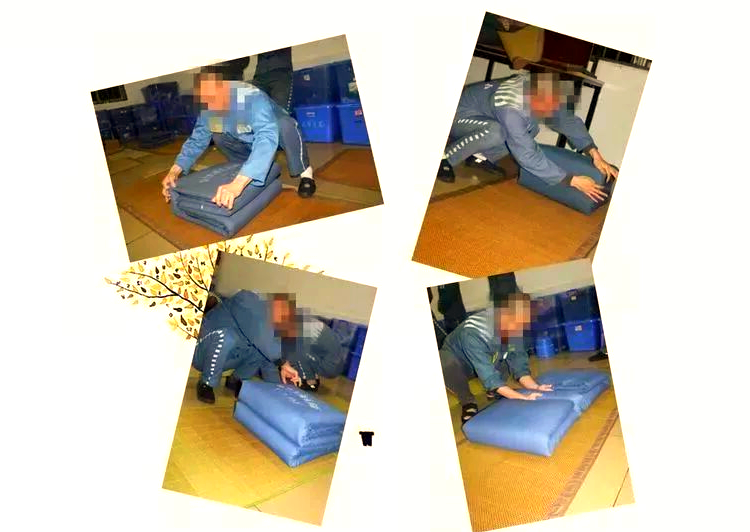 雁北监狱服刑人员举办叠被子比赛,提升内务与生活作风