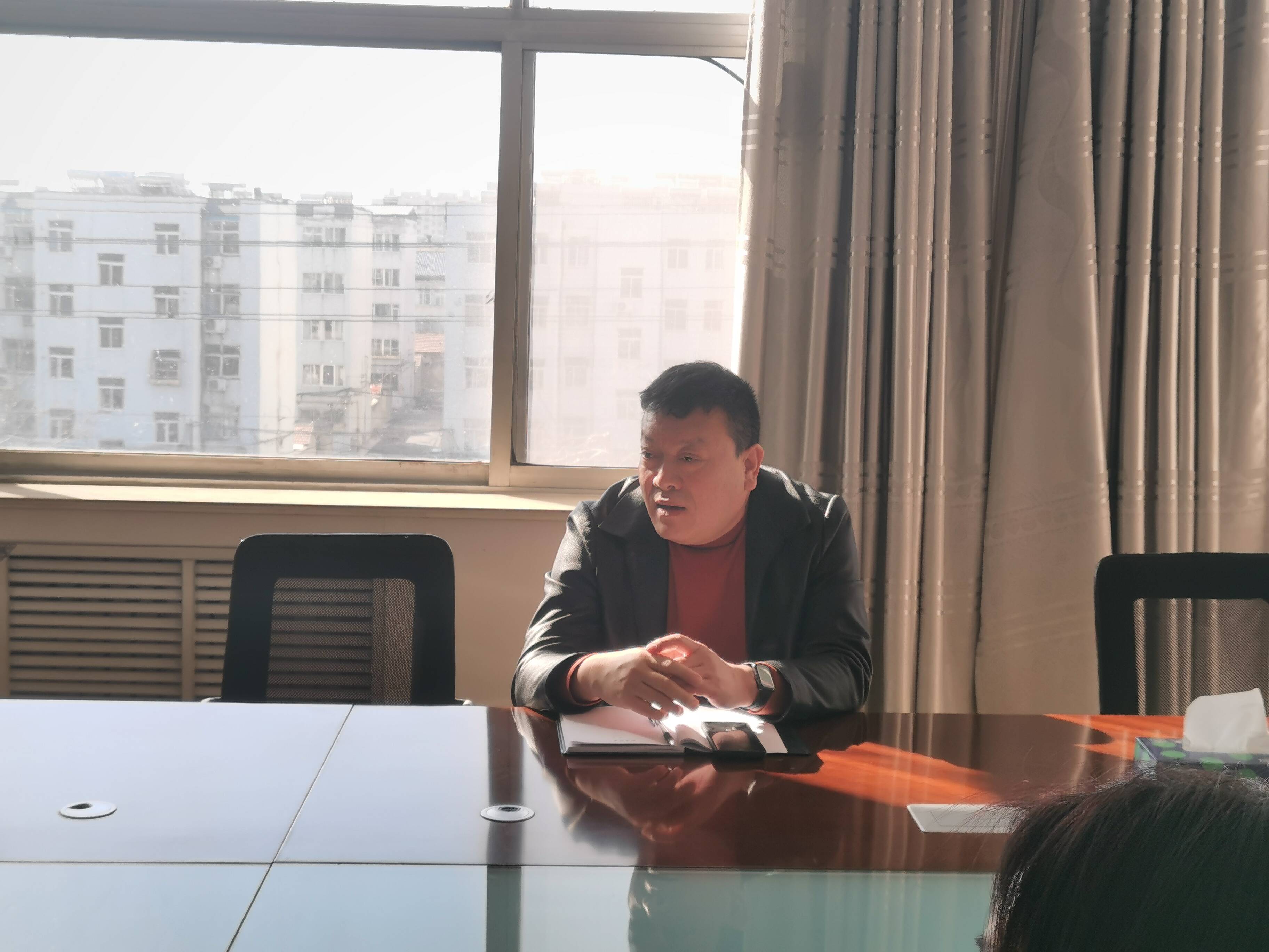 安丘市景芝镇召开教育系统座谈会