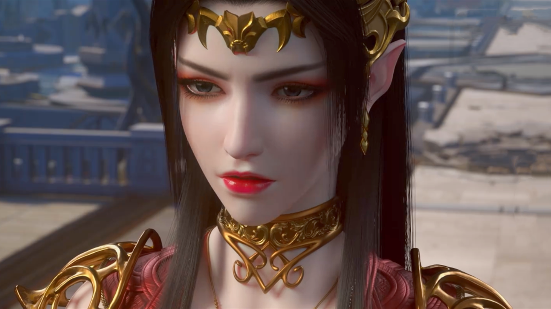 斗破:雅妃吃醋有多可怕?4星斗宗又如何,雅妃当着彩鳞调戏萧炎