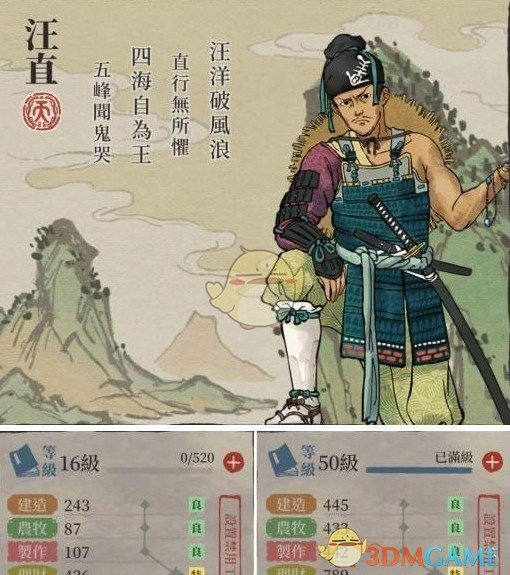 《江南百景图》人物介绍——汪直,沈周