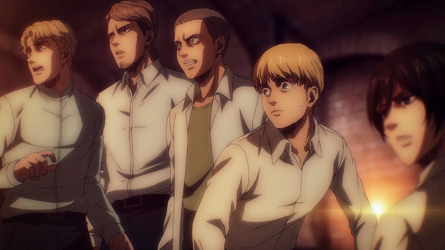 巨人最终季:阿尔敏被吉克的计划感动落泪?莱纳觉得自己又行了