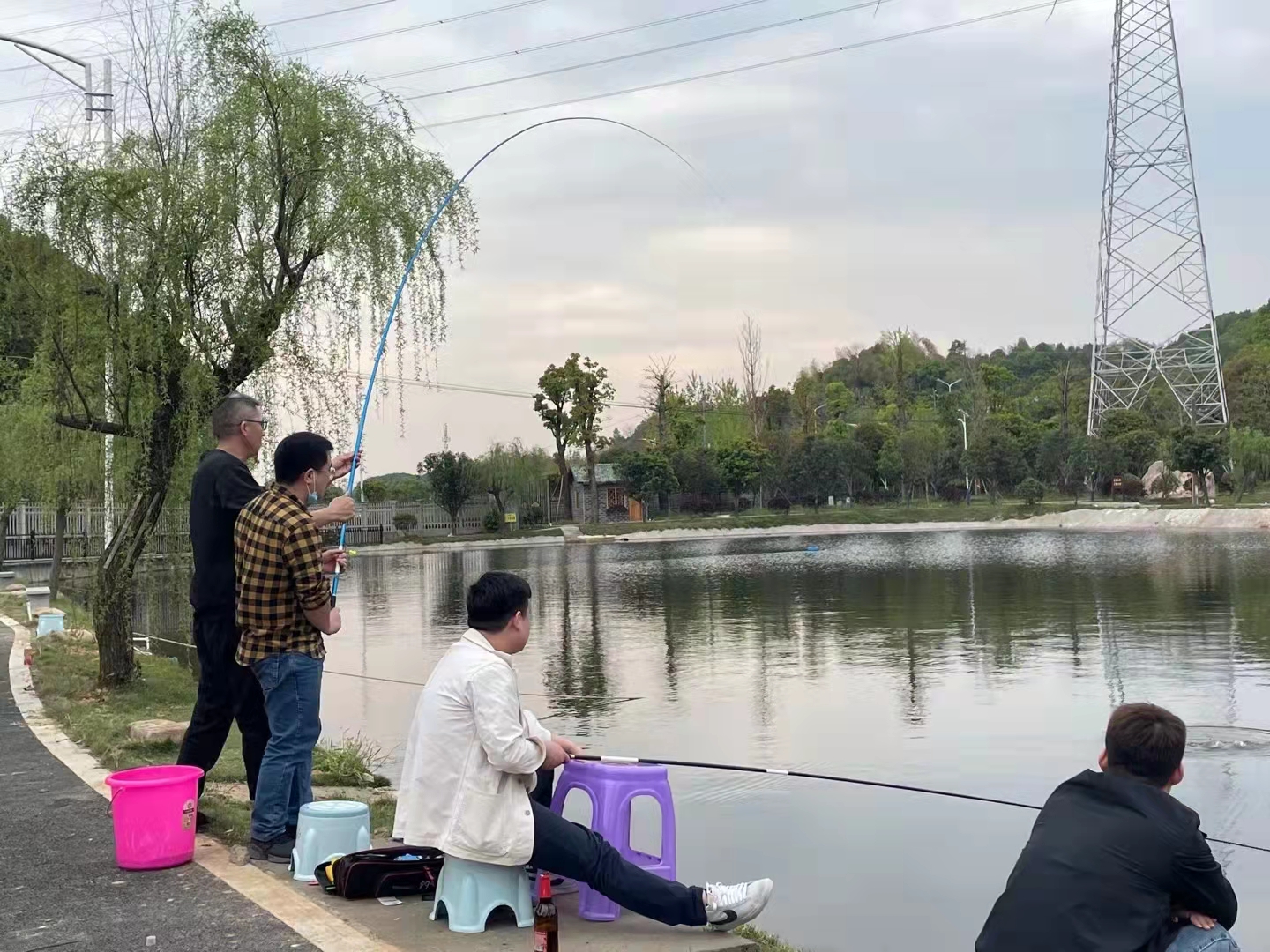 长沙周边农家乐,烧烤,钓鱼,团建,源奕农庄