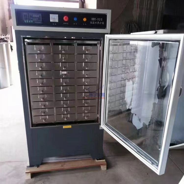 hby-30 水泥恒温水养护箱 配滑动轮导轨
