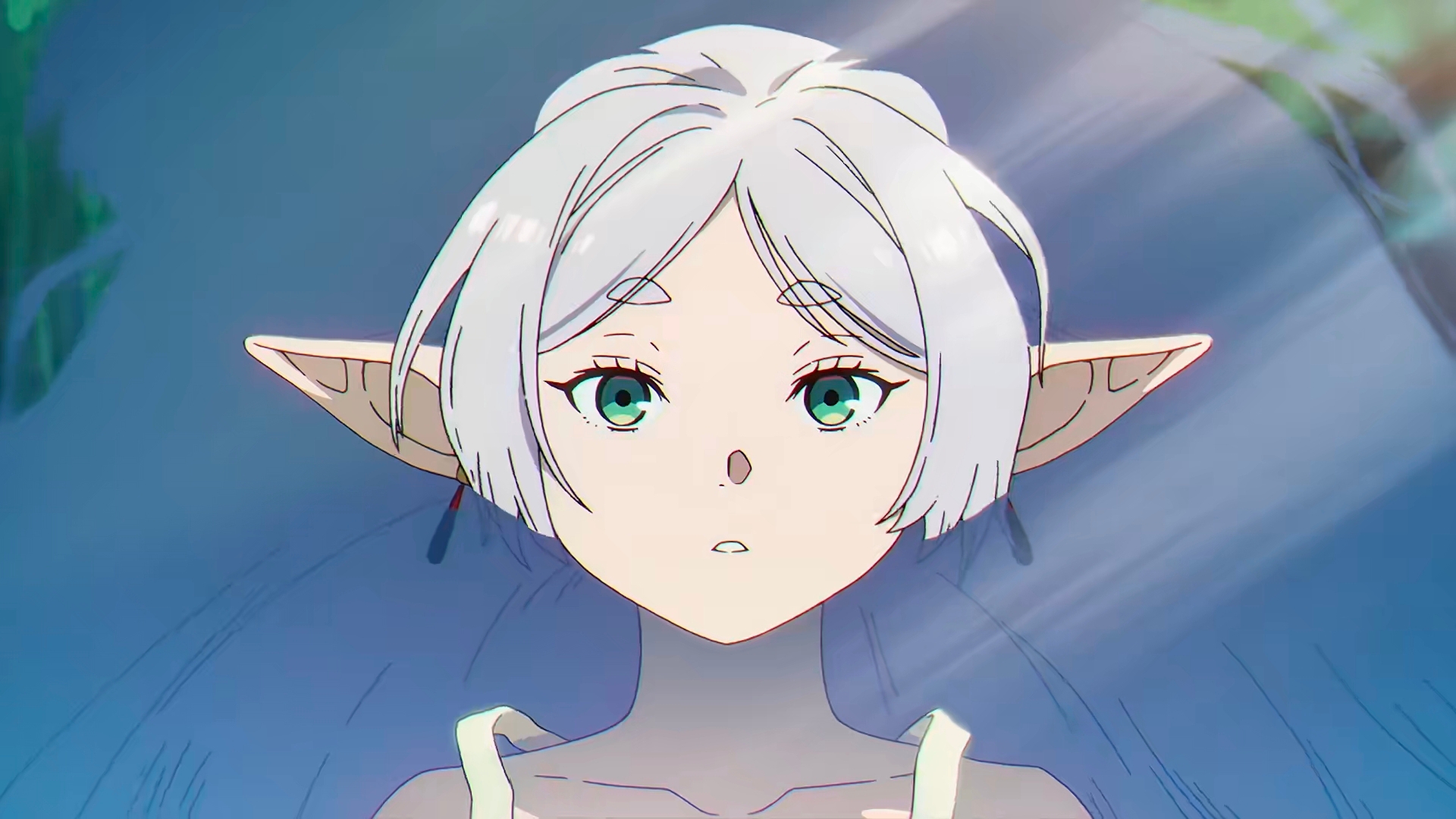 葬送的芙莉莲公开pv,银发女主真可爱,看来动画质量稳了