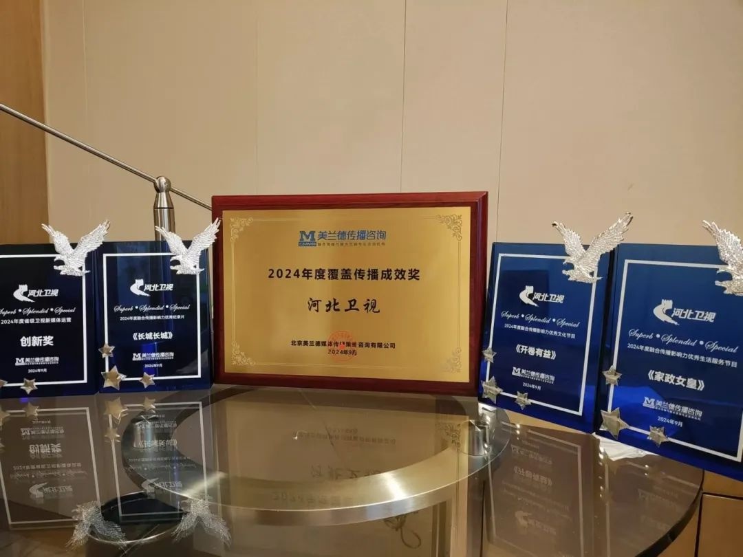 喜报!河北卫视在美兰德蓝鹰大赏中荣膺5项大奖