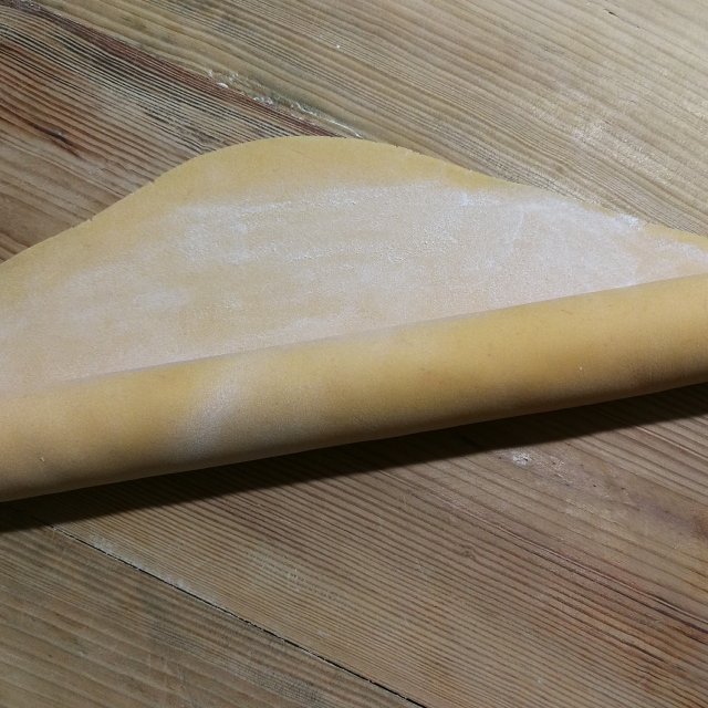 南瓜手擀面,健康无添加,口感筋道