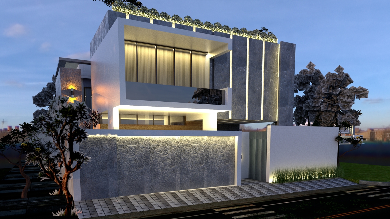 现代化装配式别墅