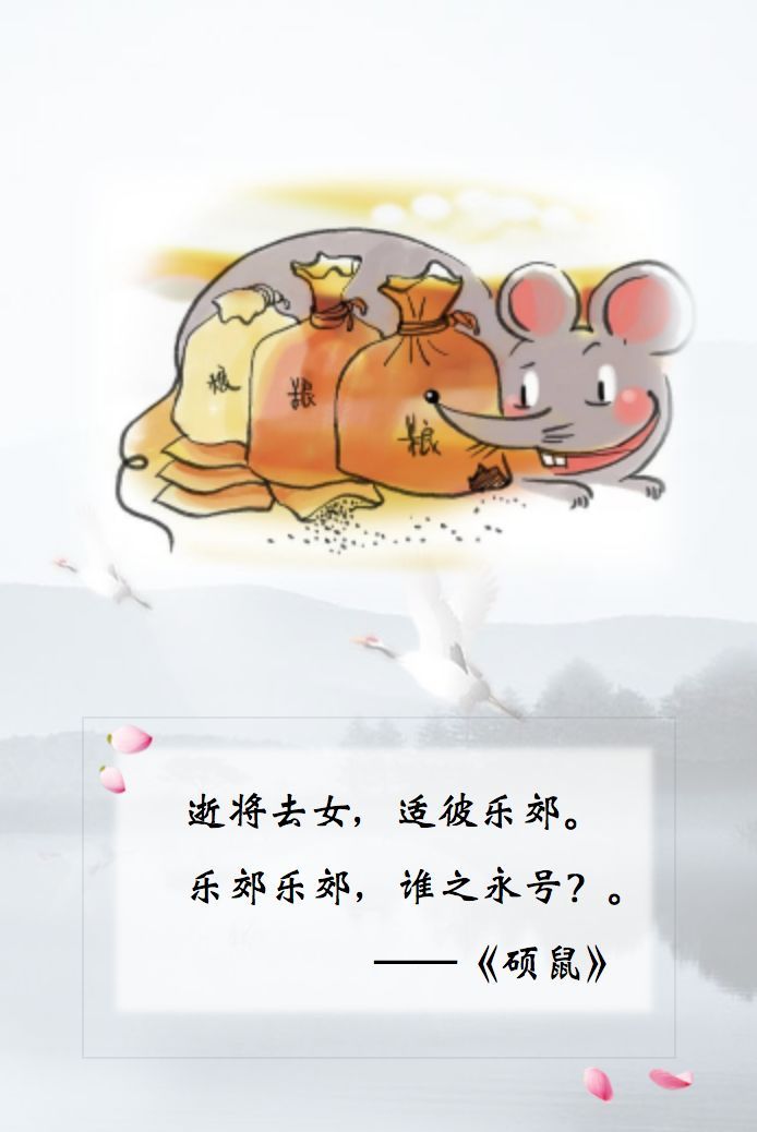 课外经典阅读欣赏第三期——《诗经·硕鼠》:硕鼠硕鼠,无食我黍