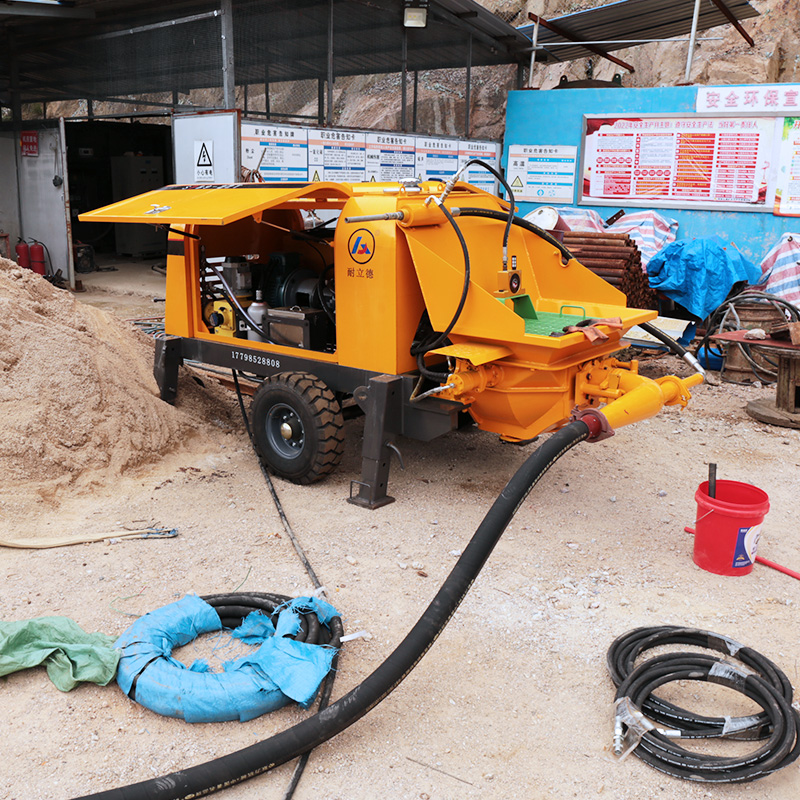 远距离混凝土喷射机-矿井,巷道防爆环境1000米喷浆