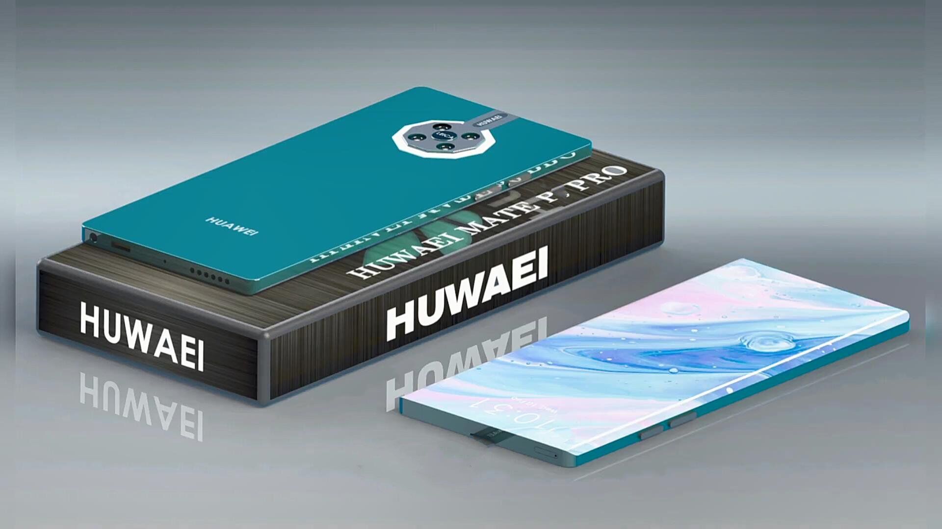 华为mate50pro概念机亮相:无孔瀑布屏设计,配置130w快充