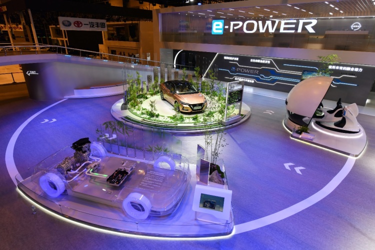 2021年，日产才将e-POWER技术引入国内 图源：网络