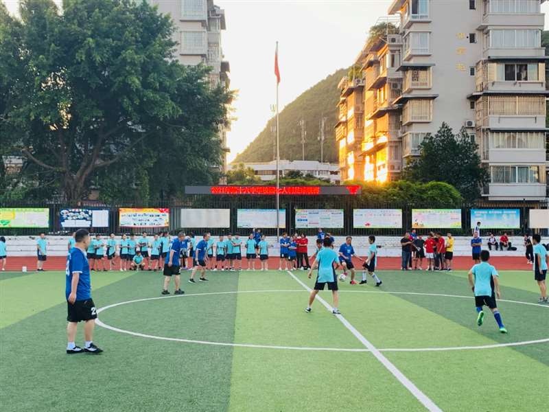 桂林市第十六中学开展丰富多彩课后体育活动,助力落实"双减"政策