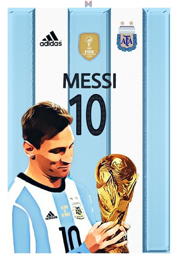 梅西卡通漫画,阿根廷国家队时期的