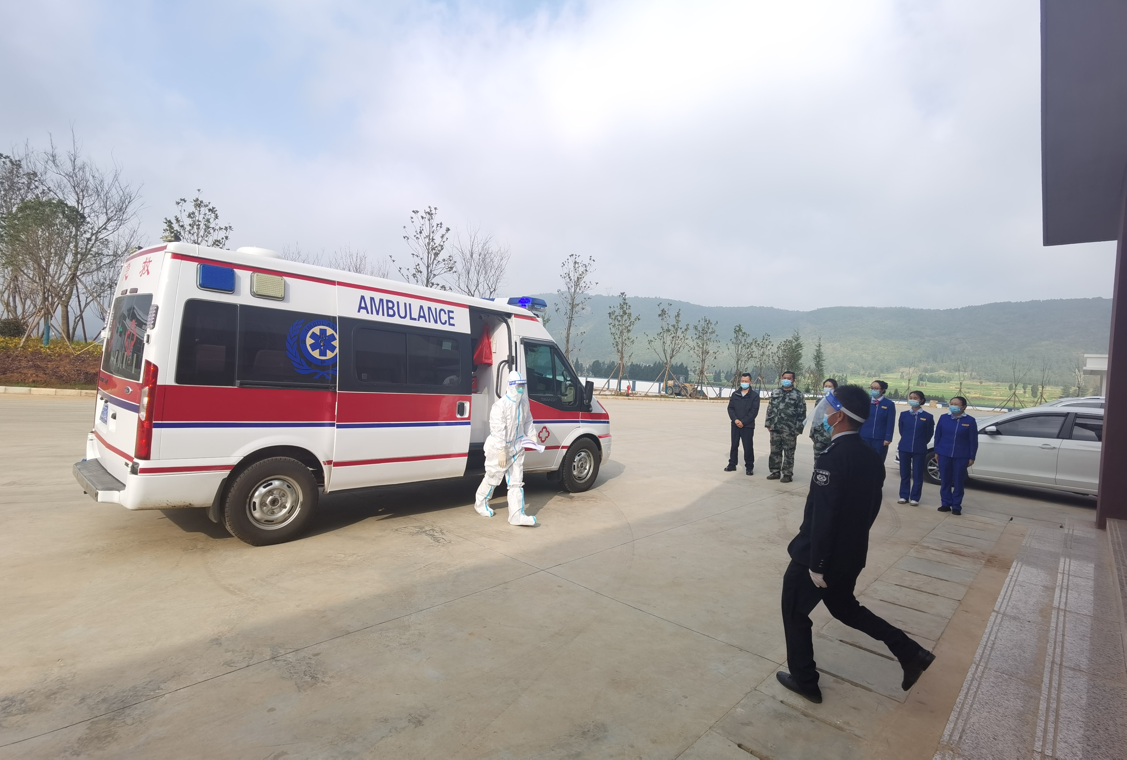 麒麟区东山镇开展新冠疫情防控应急演练