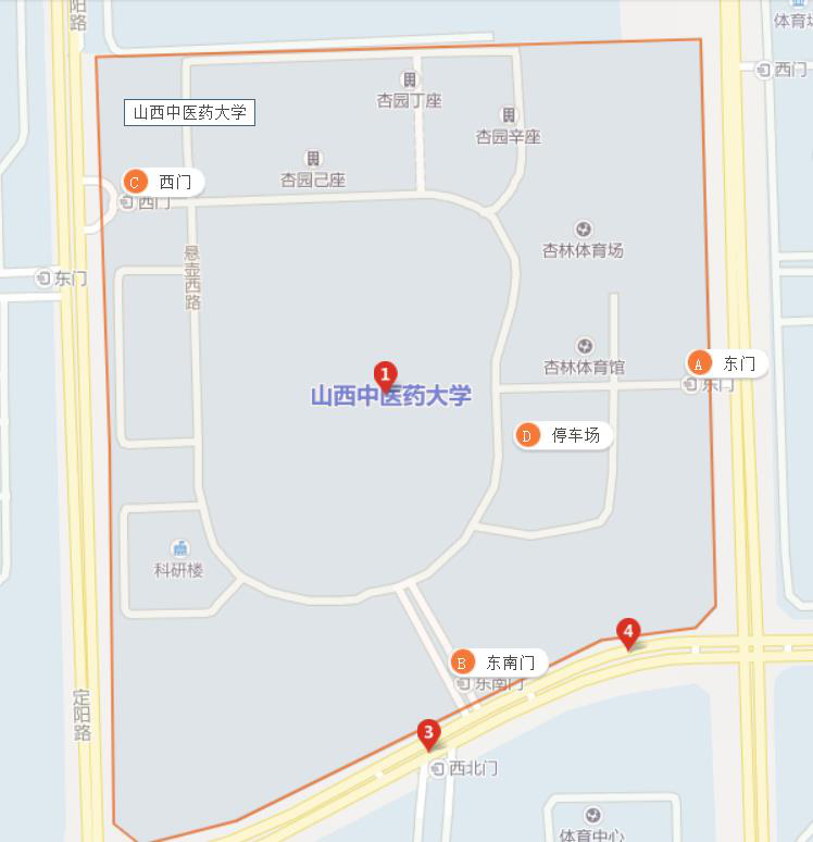 云南中医药大学地图图片