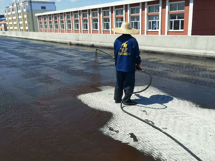 fyt-1防水涂料,桥面防水层抛丸及喷涂施工方法