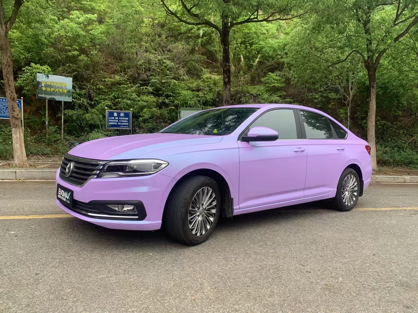 evomax易玛改色膜案例(大众朗逸)