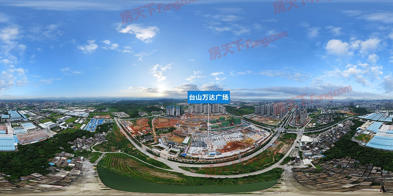 见证台山南新区腾飞,一组图感受这五年变化