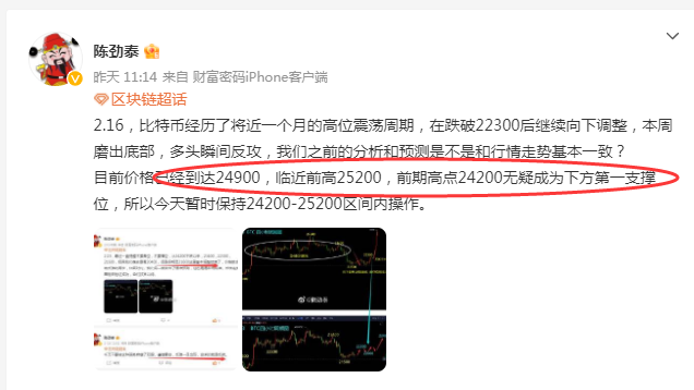 陳勁泰:幣圈大幅回落,靜待時機