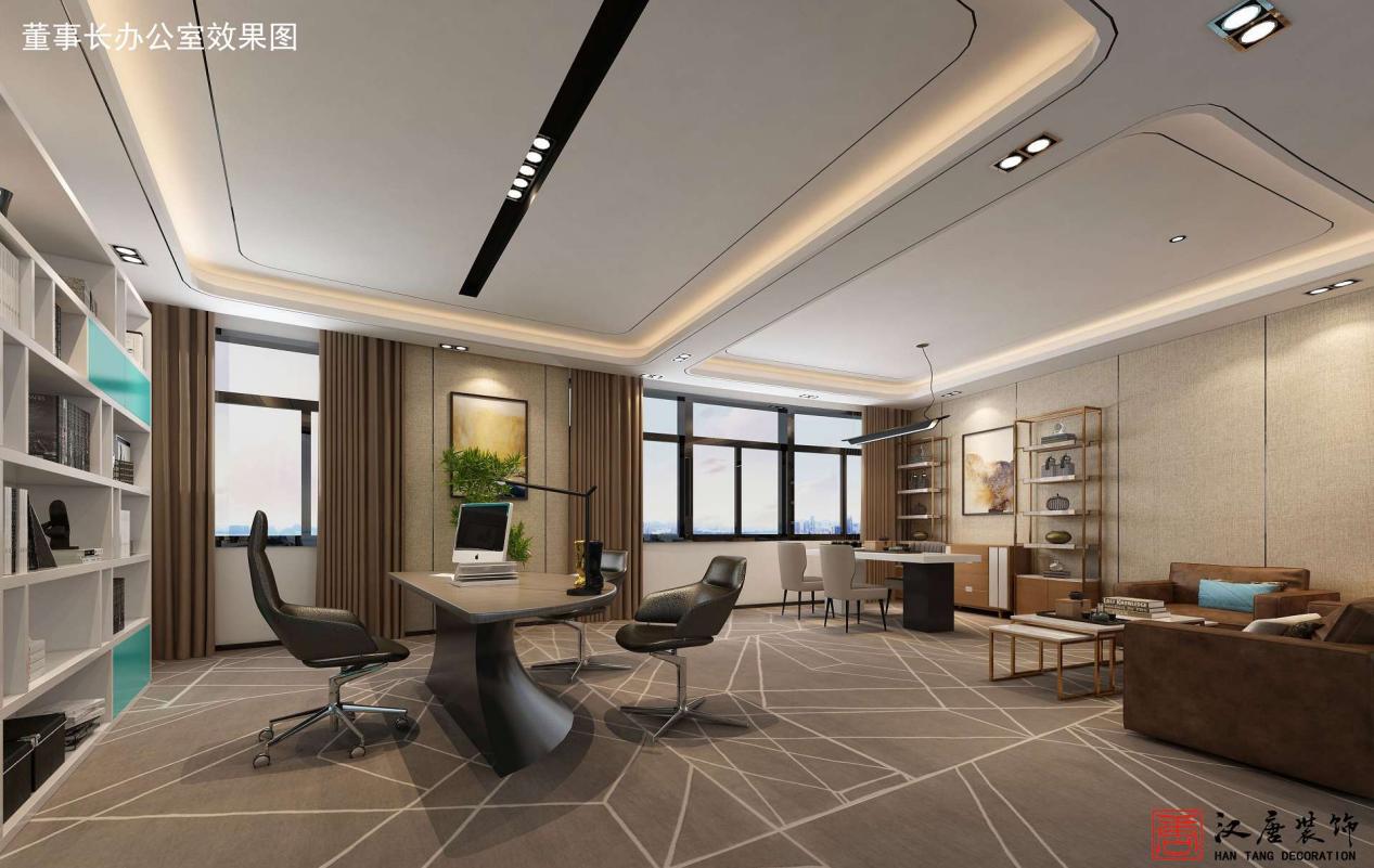 深圳南山办公室装修,老板办公室的装修设计太重要了