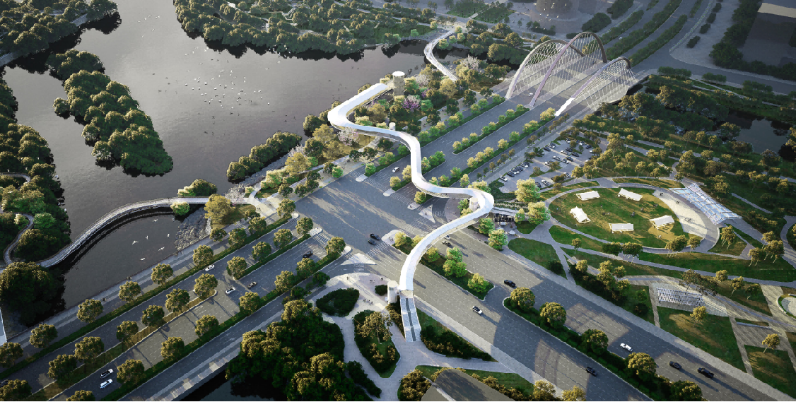 交椅湾慢行系统连廊设计方案top3诞生!先一睹效果图