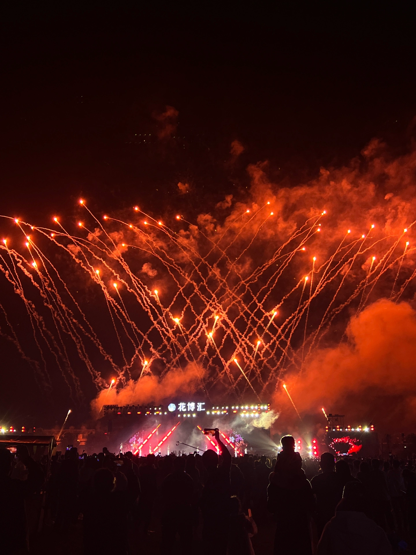 武汉烟花秀首秀live直出