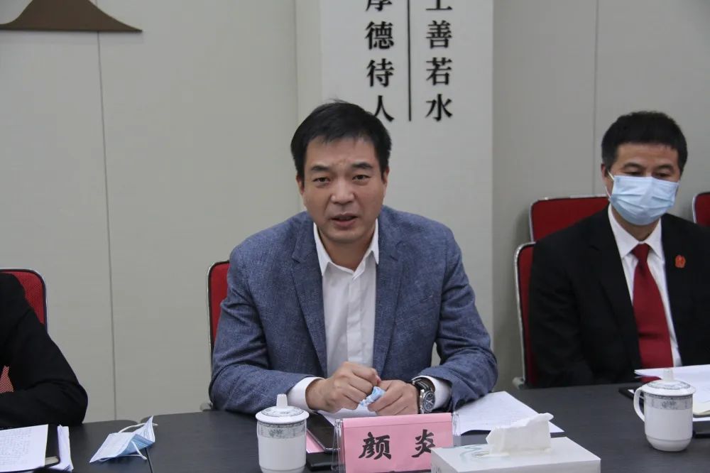 省高院周招社常务副院长来富调研"共享法庭"