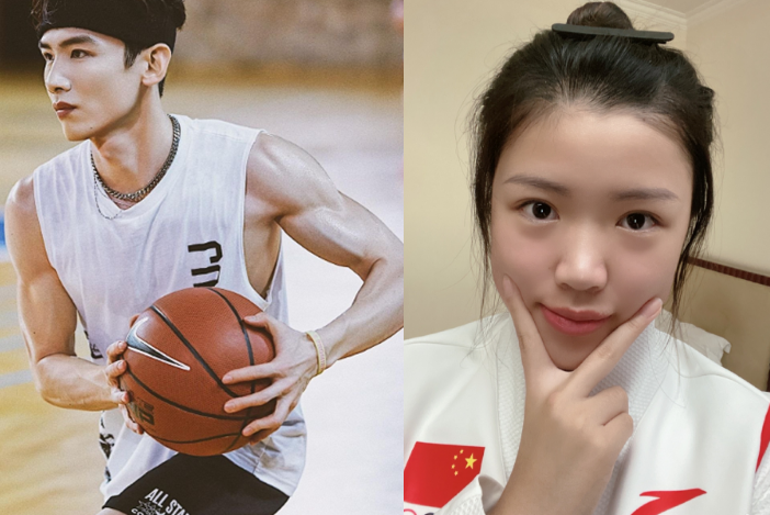 梦幻联动!杨倩与白敬亭代言同一品牌,追星的最高境界,太幸福