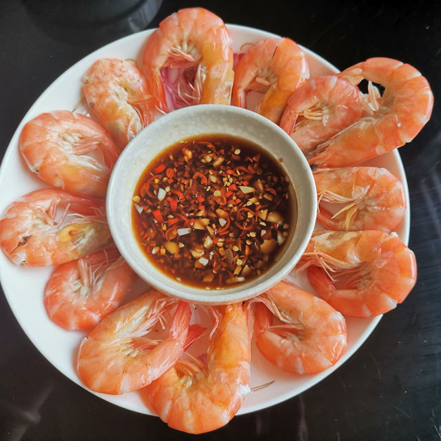 白灼虾,享受原汁原味的鲜美
